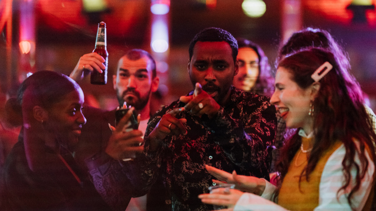 Club Tweak, DJ Cutnice & DJ El Rey, feestende mensen